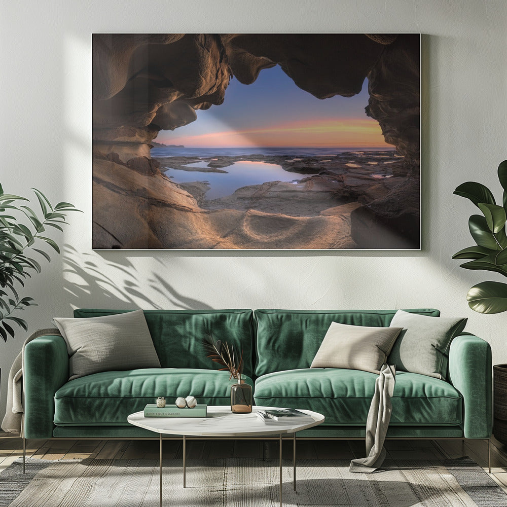 Meereshöhle | Leinwand