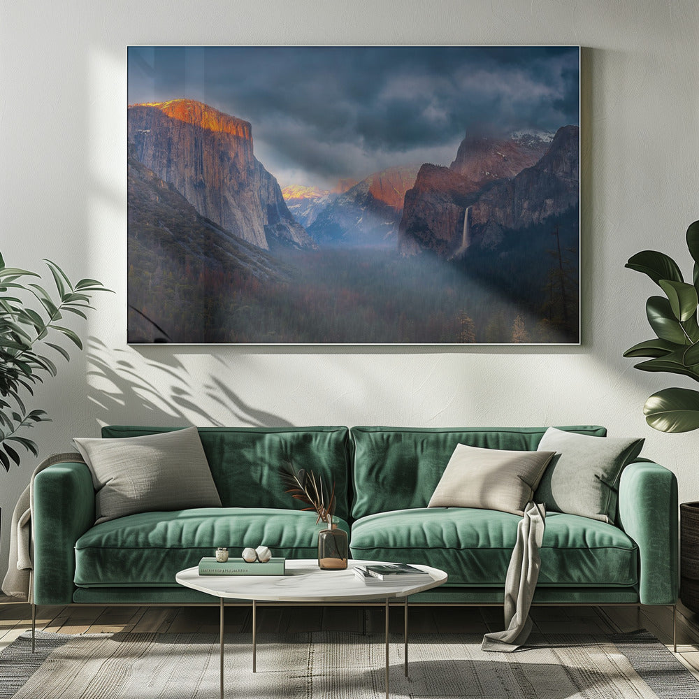 Das Yin und Yang von Yosemite | Leinwand