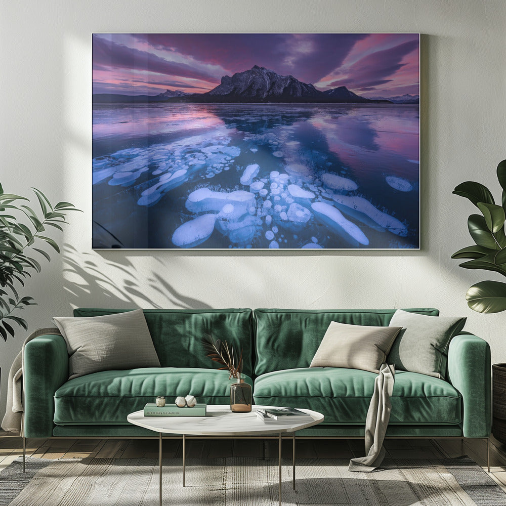 Abraham Lake 3 | Leinwand