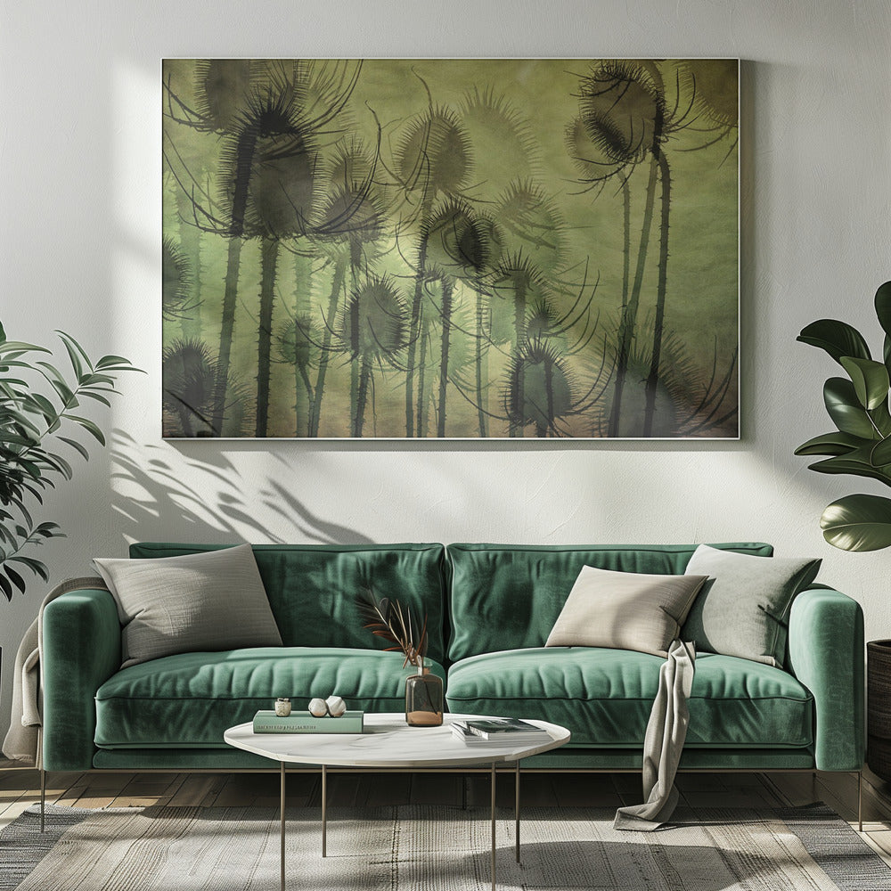 Wild Teasel | Canvas