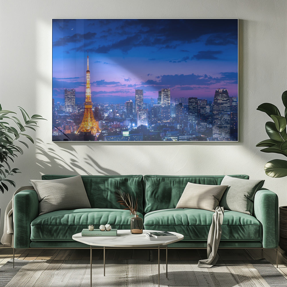 Tokyo night view | Canvas