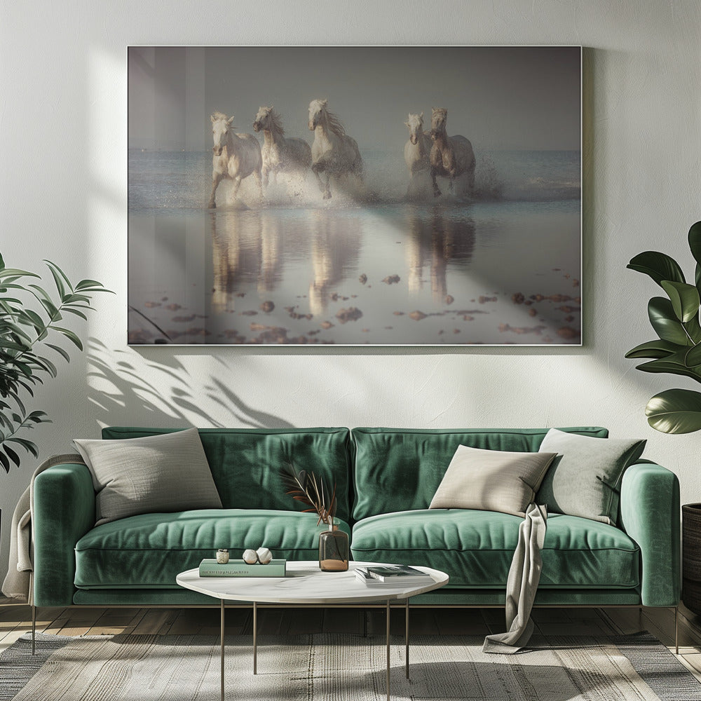 Camargue Horses | Canvas
