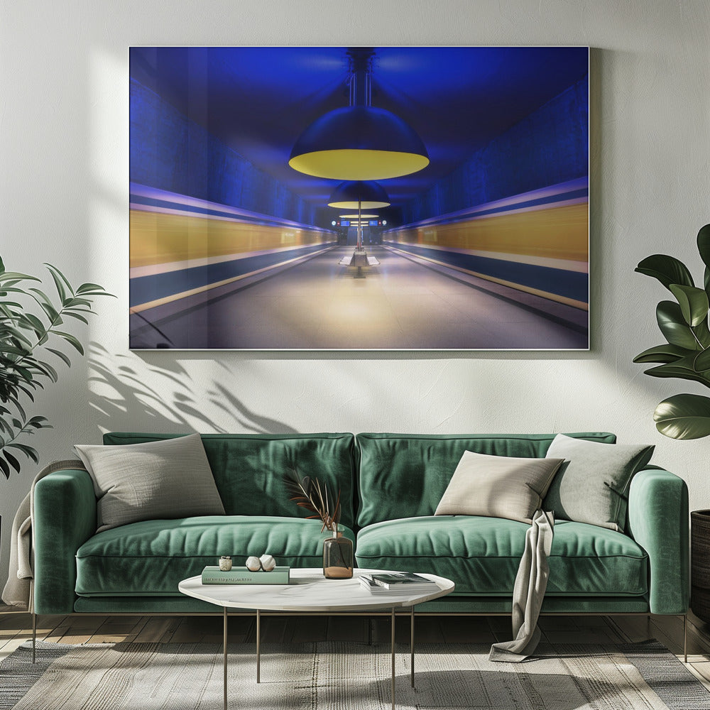 Untergrundlichter | Leinwand