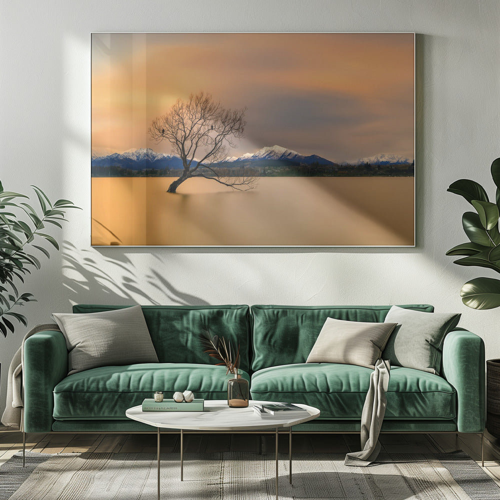 Morgenrot des Lake Wanaka | Leinwand
