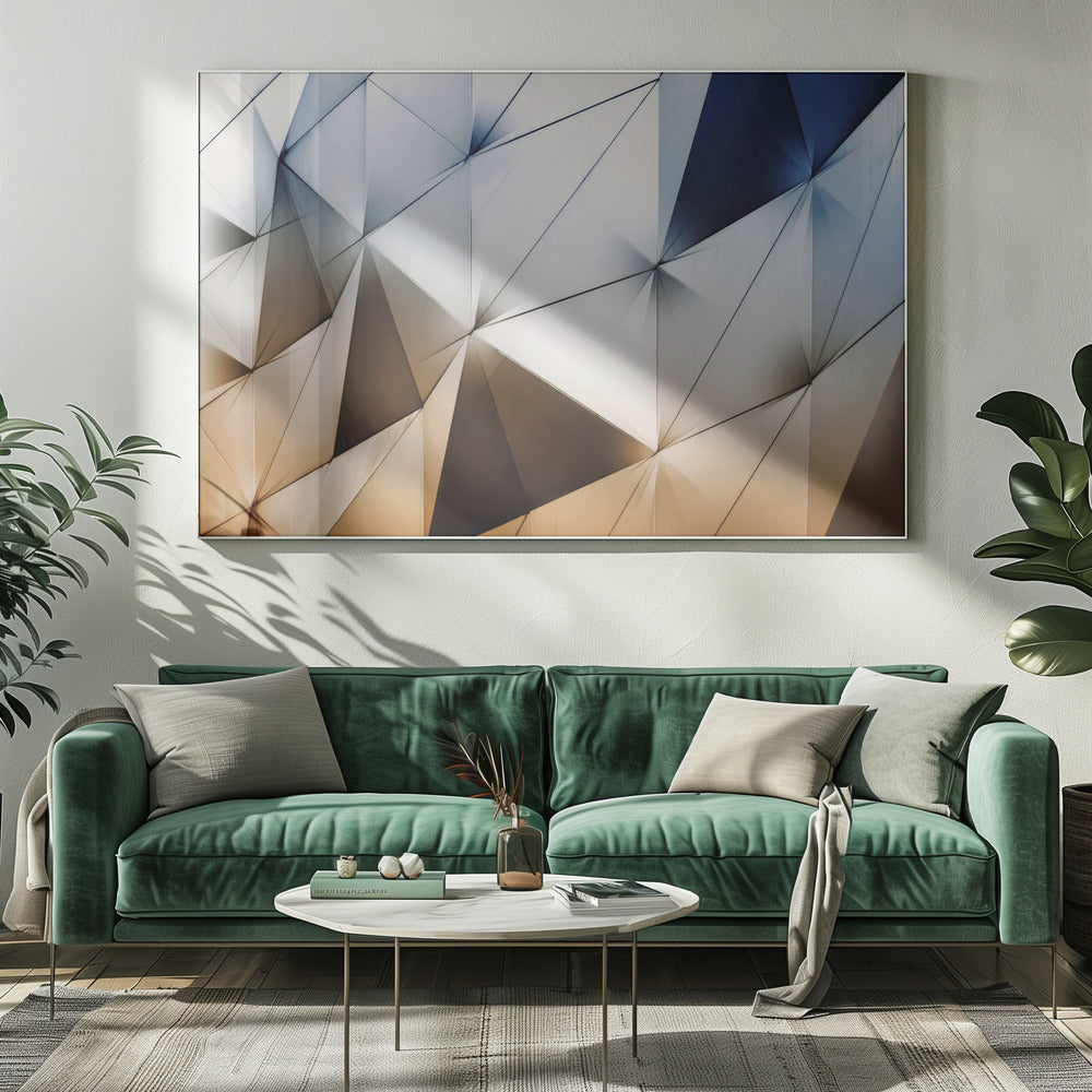 Dreiecke Kunst | Leinwand