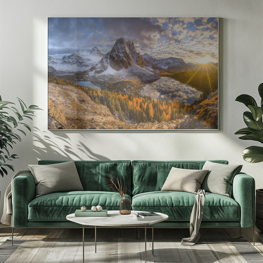 Himmel auf Erden | Leinwand