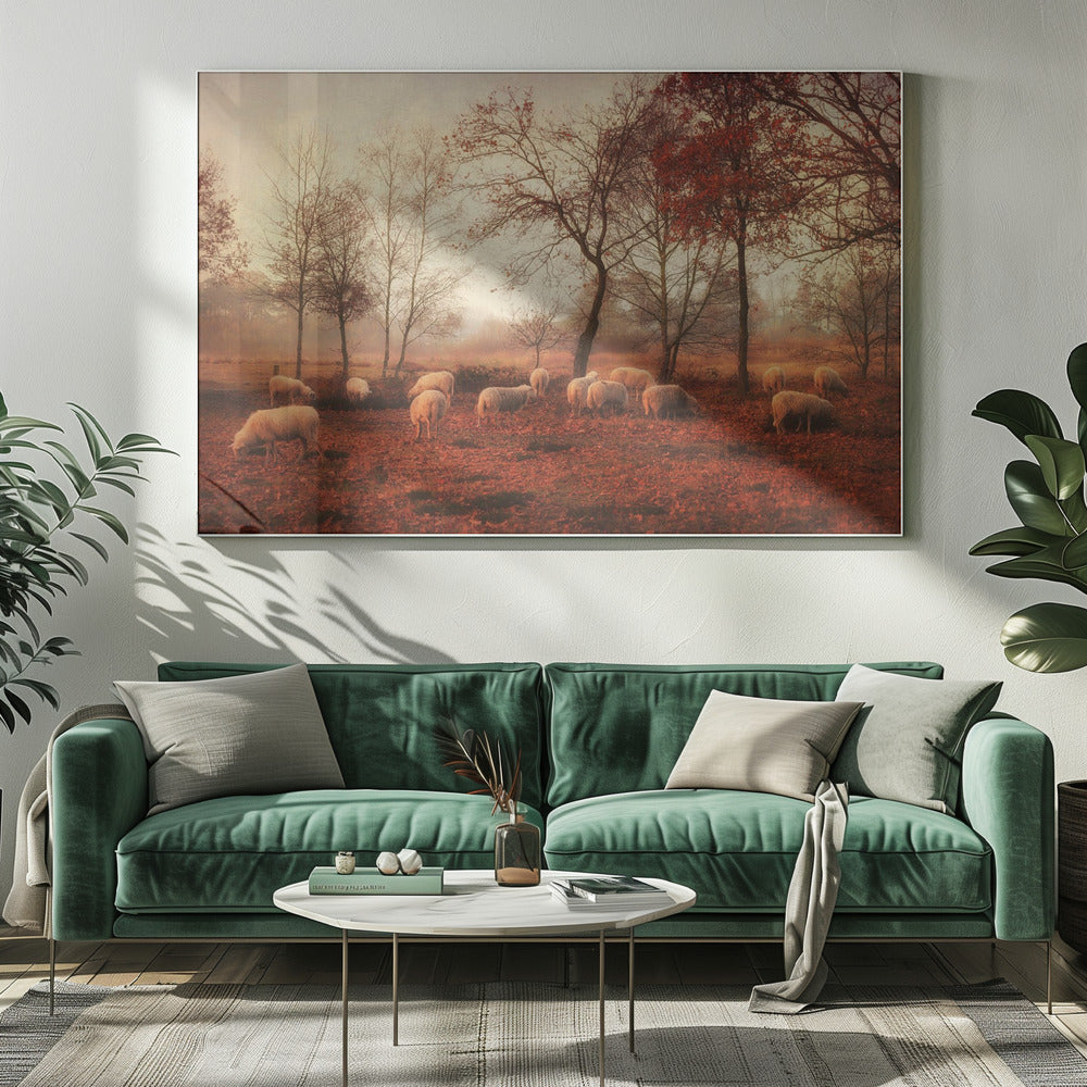 Letzte Tage des Herbstes | Leinwand