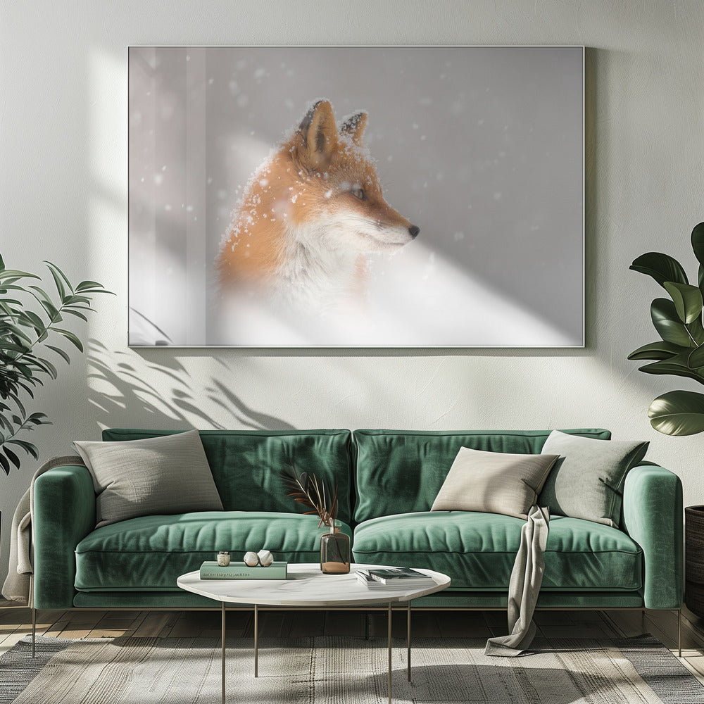 Es schneit… | Leinwand