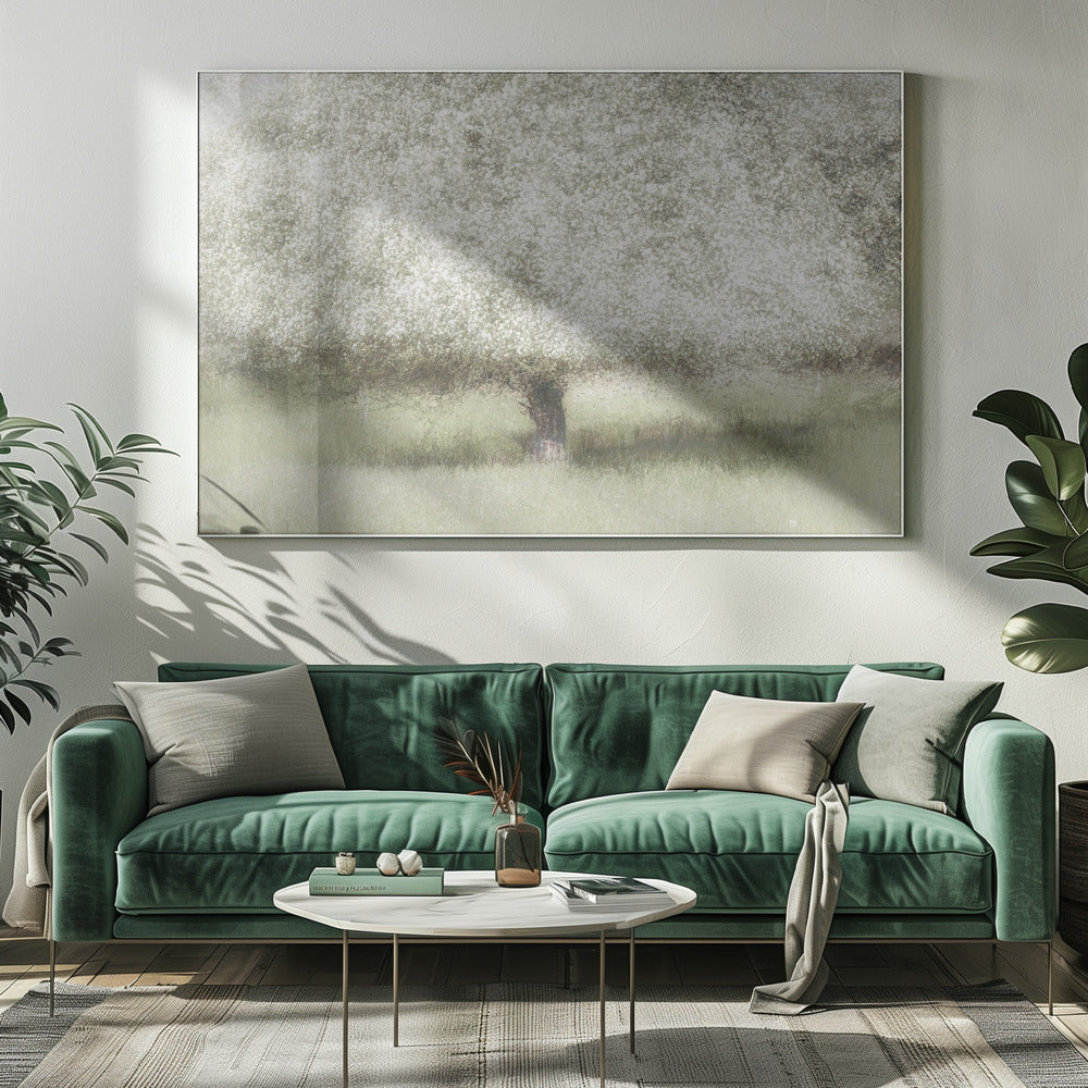 Im Hinterhof | Leinwand