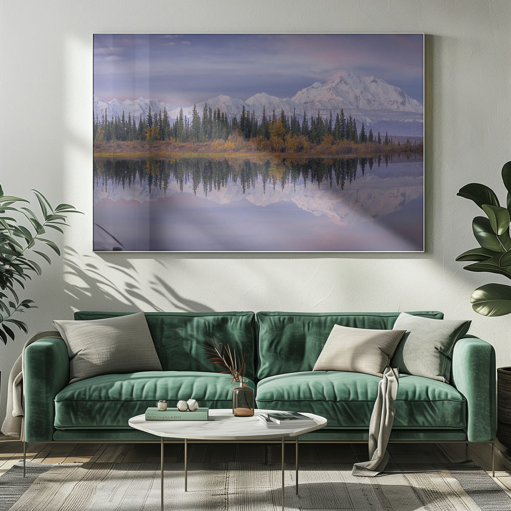 Denali-Reflexion | Leinwand
