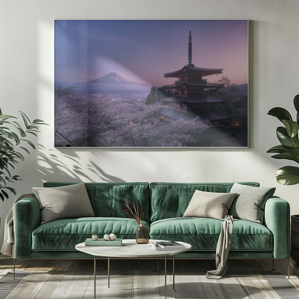 Berg Fuji Sakura | Leinwand