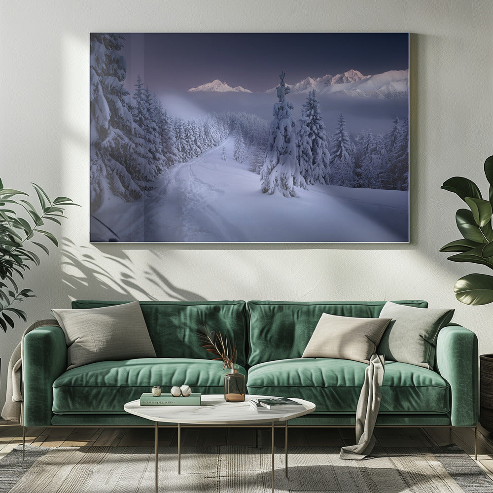 Im Winter | Leinwand