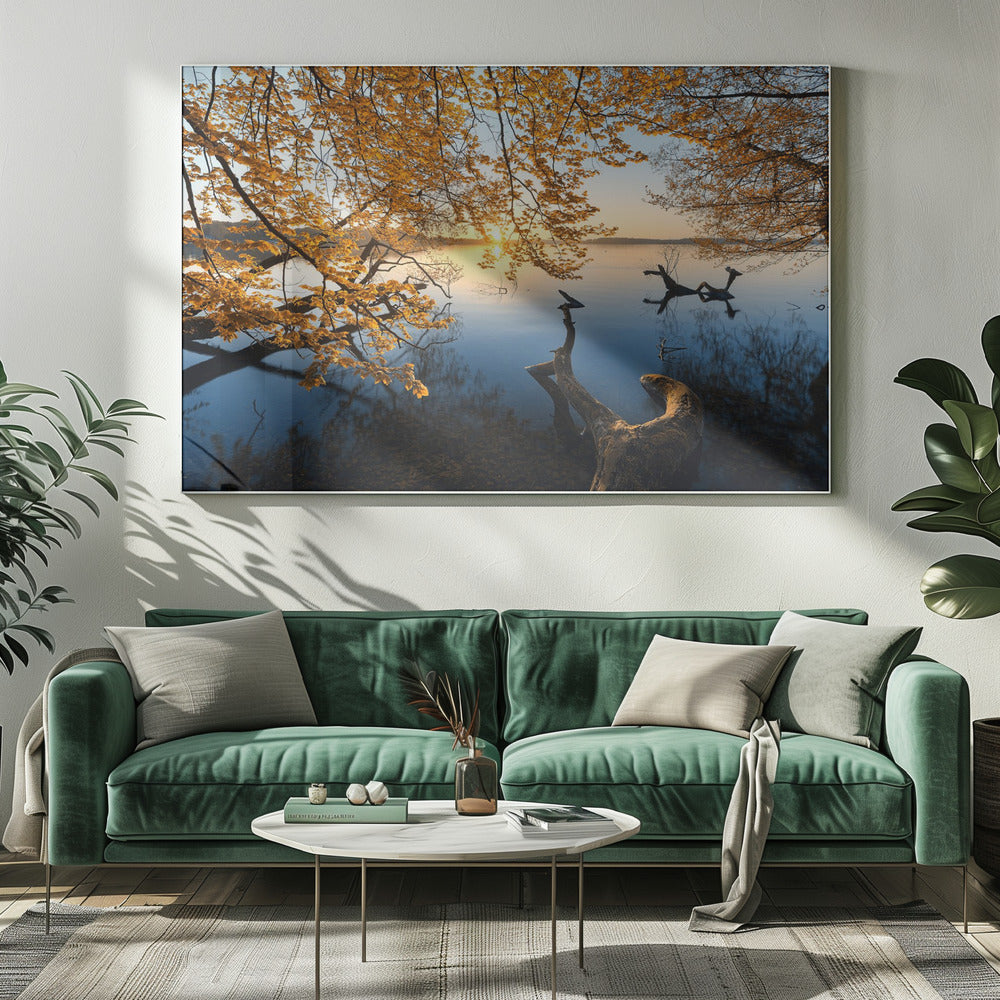 Herbstmorgen | Leinwand