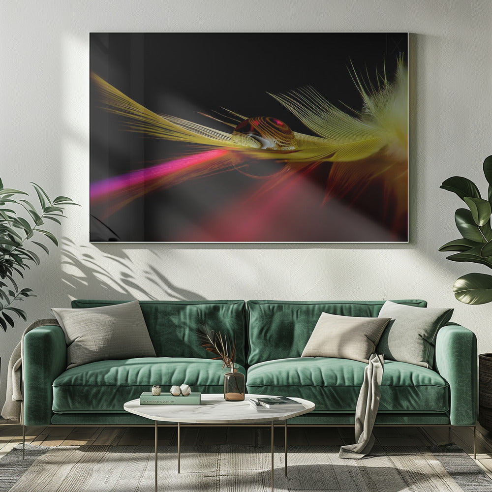 Farben im Tropfen | Leinwand