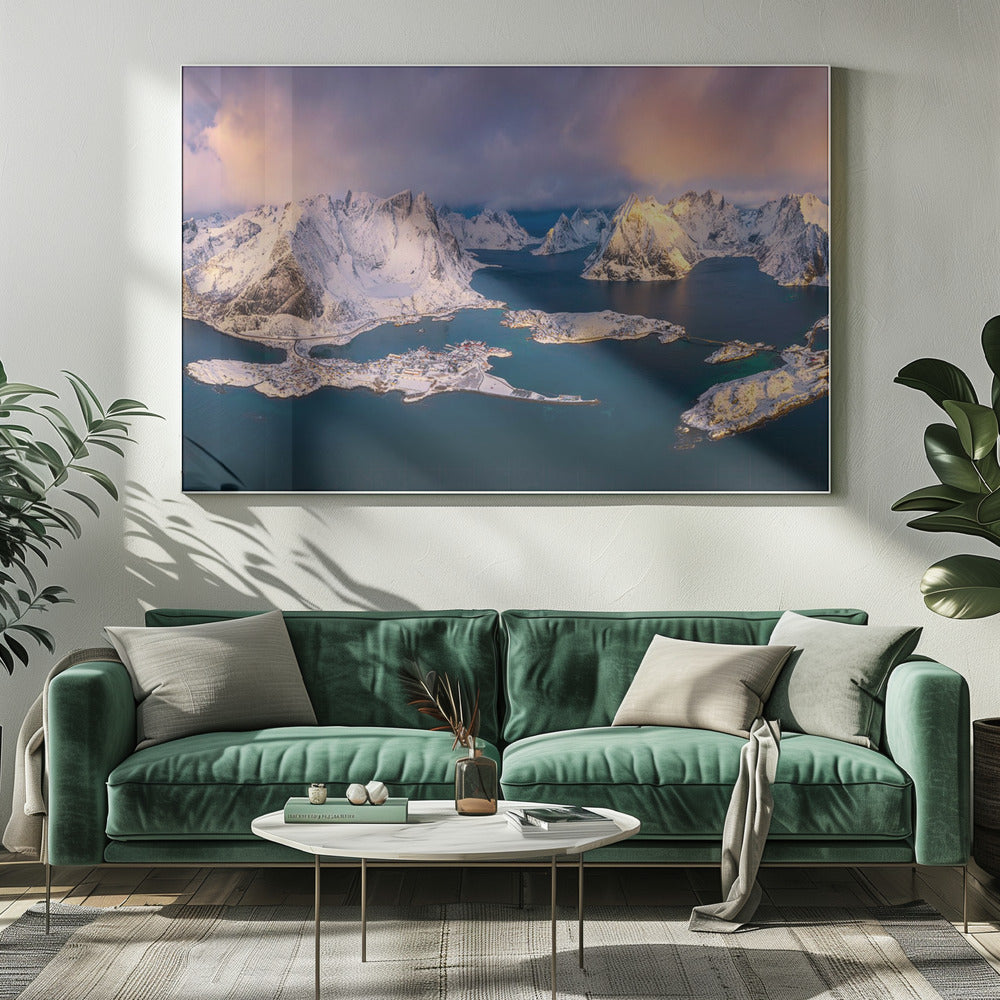Guten Morgen, Lofoten | Leinwand