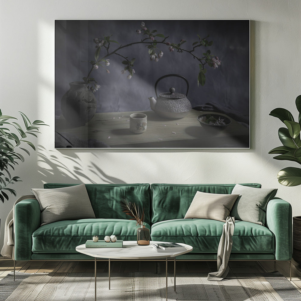 Japanischer Tee | Leinwand