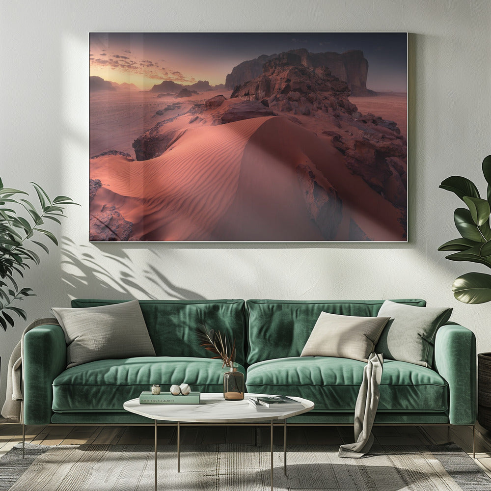 Rote Sanddüne | Leinwand