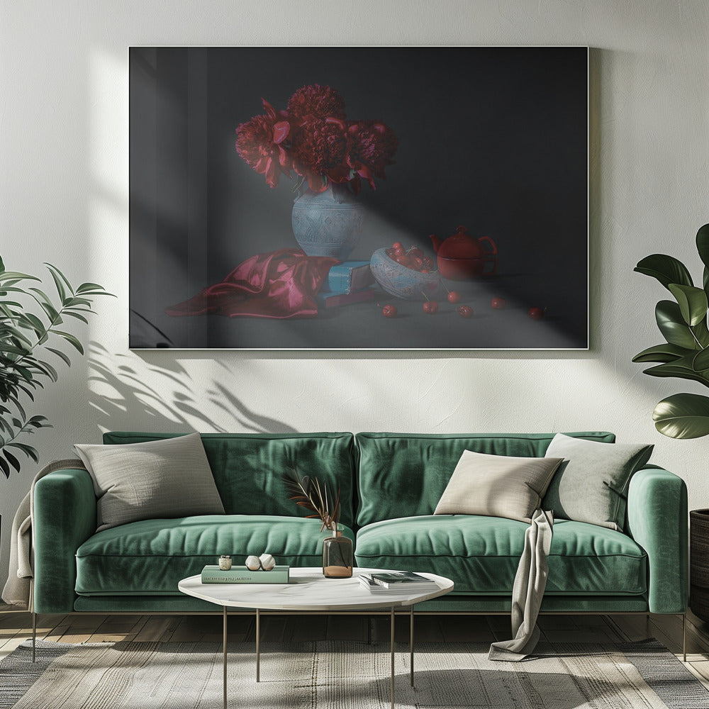 Roter Charme | Leinwand