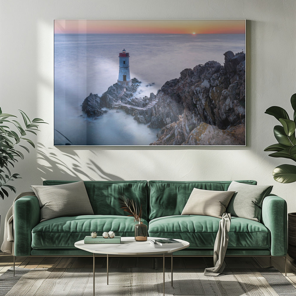 Zwei Lichter | Leinwand