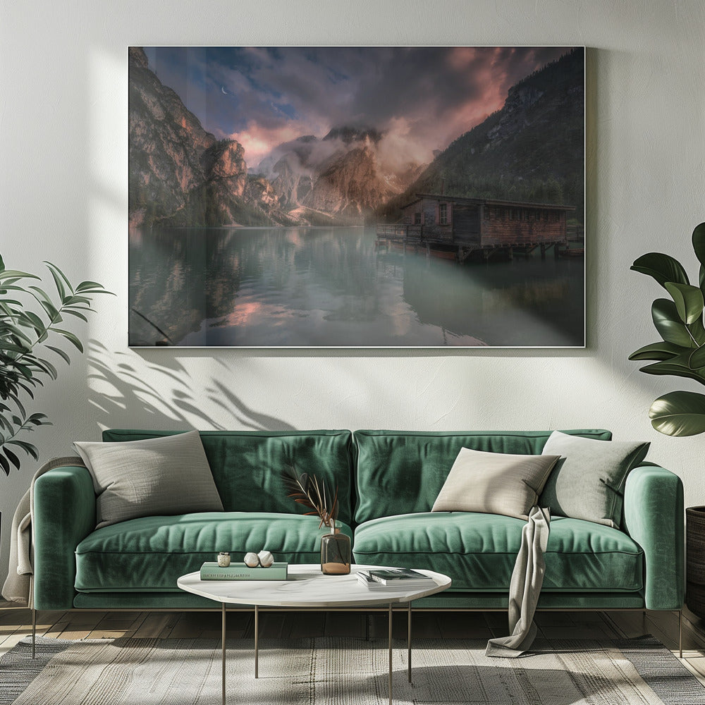 Lago di Braies, Dolomites | Canvas