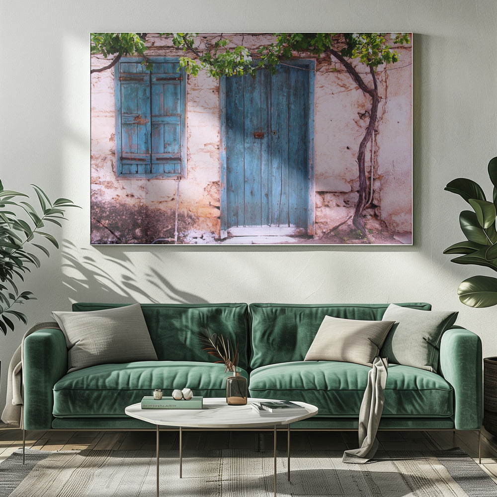 Verlassenes Haus II | Leinwand