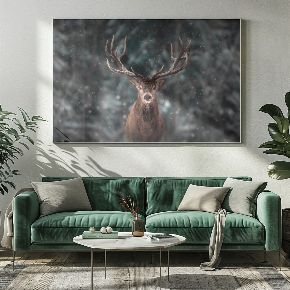 Deer King | Canvas