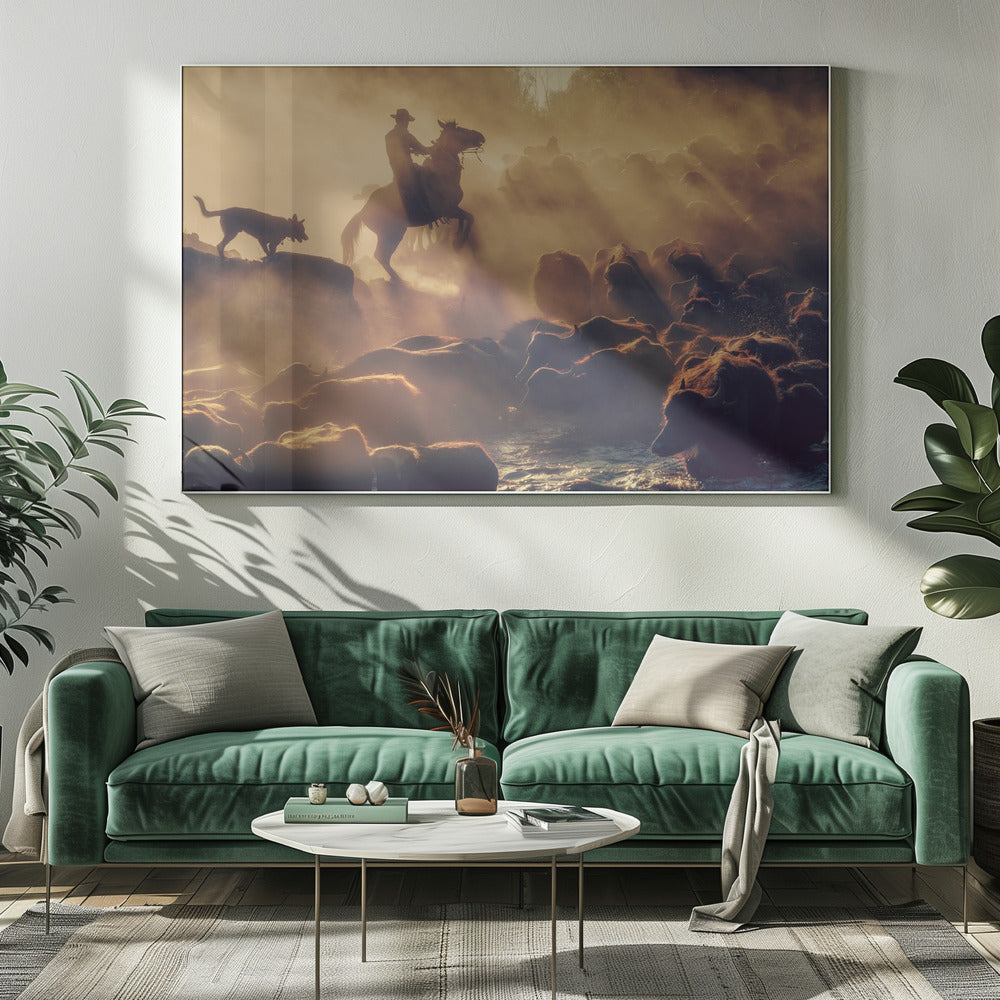 The buffalo shepherd | Canvas
