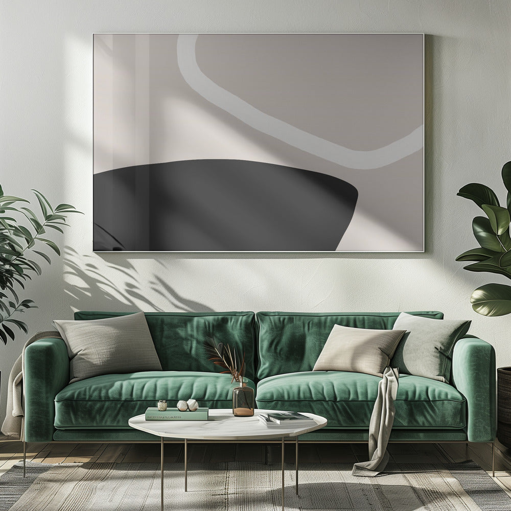 Black And White Forms | Canvas