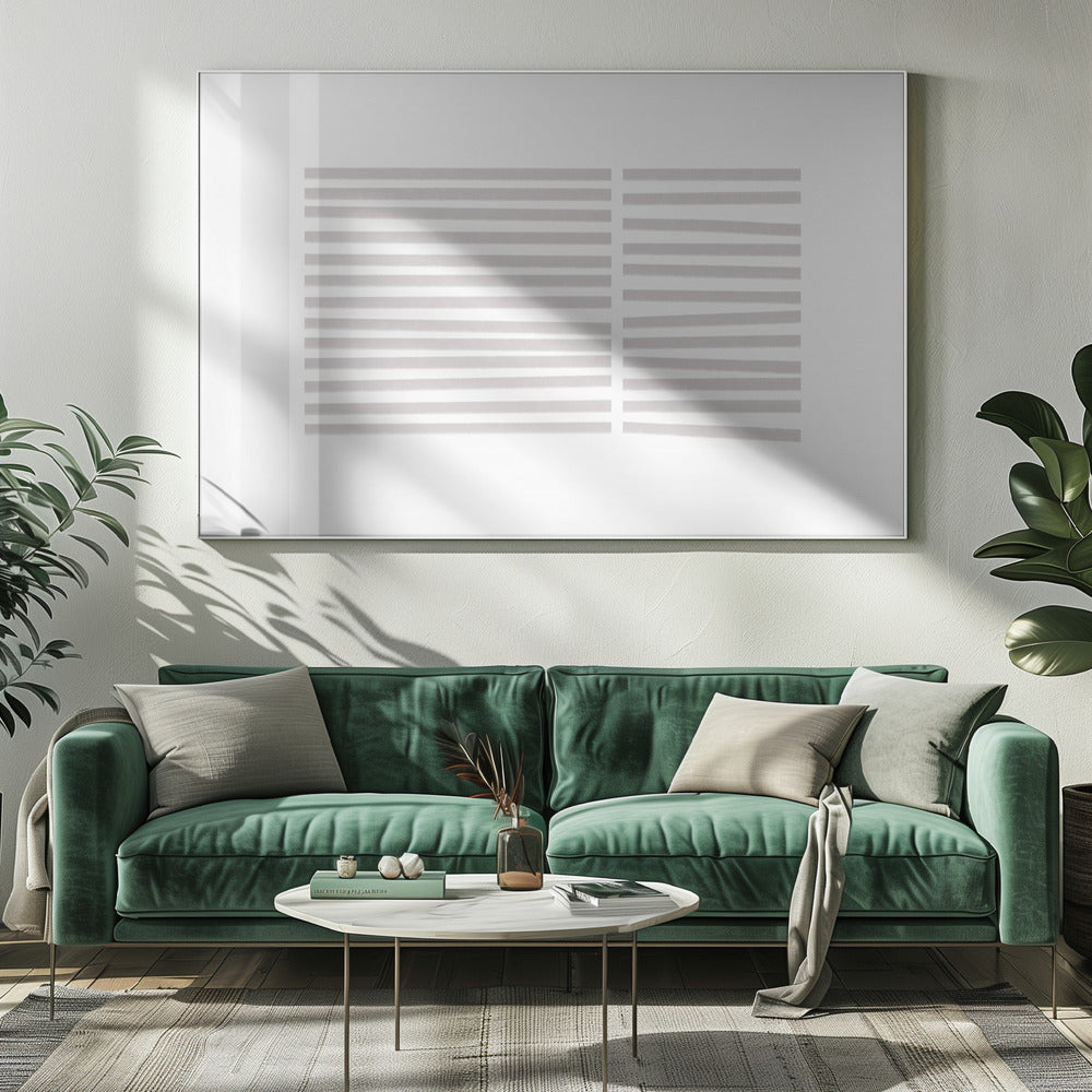 Gray Lines Symphony | Canvas