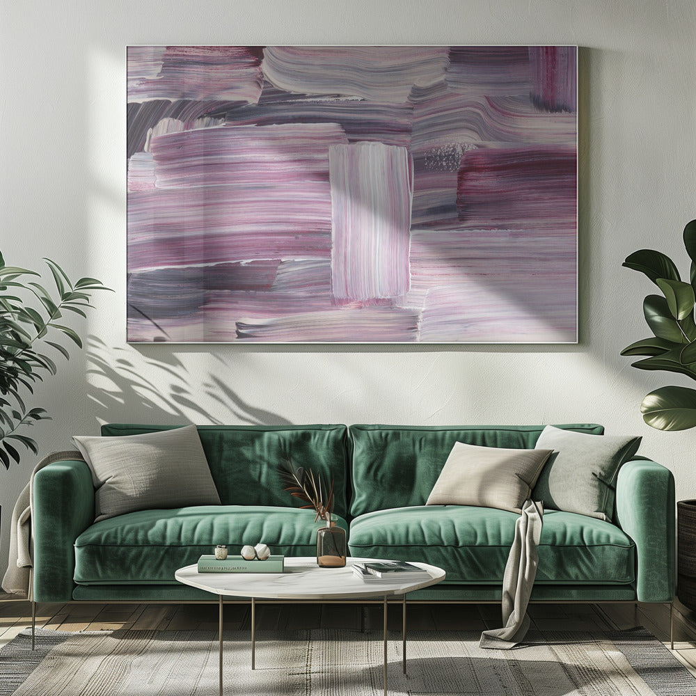 Expressionistische bunte Pinselstriche | Leinwand