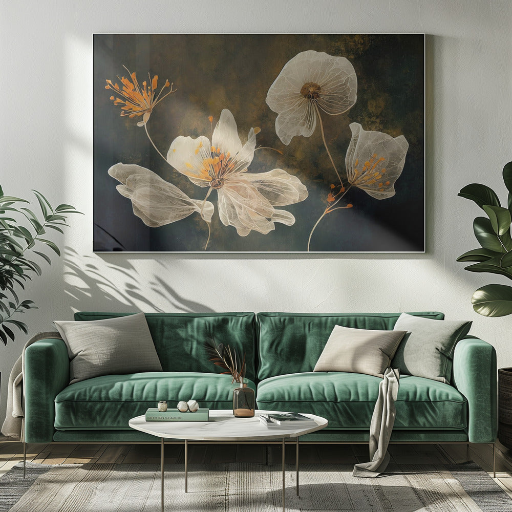 Ätherische Blüten | Leinwand