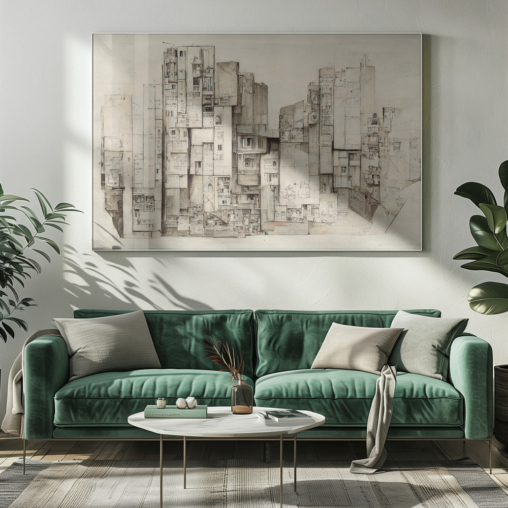 Urbane Komplexität | Leinwand