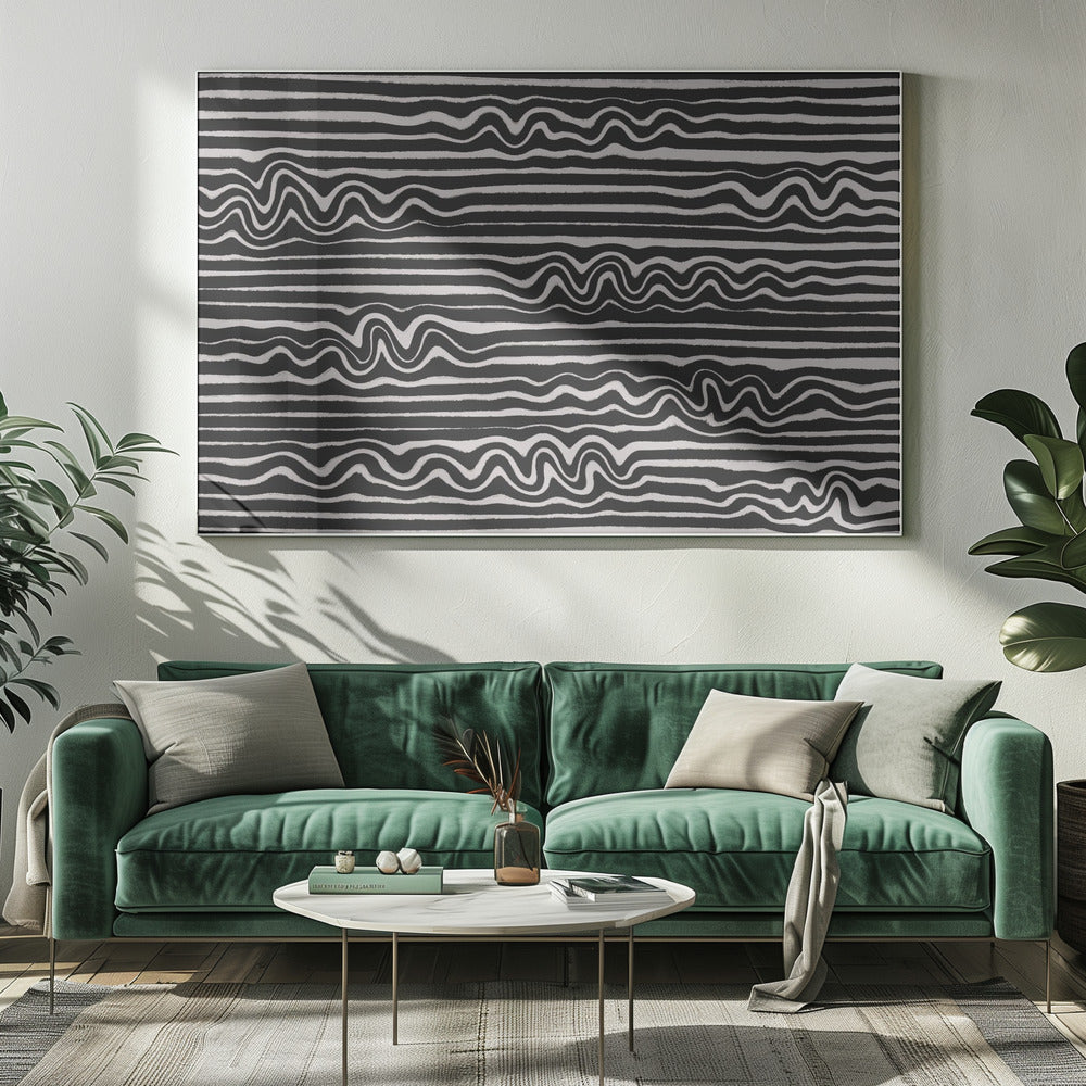 Wellenbewegungssymphonie | Leinwand