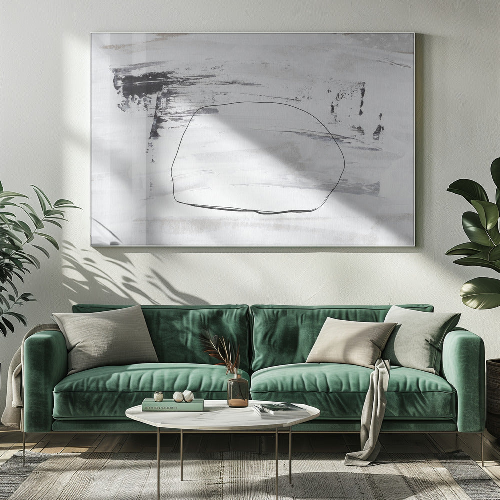 Black And White Art Piece | Canvas