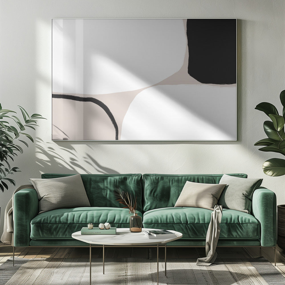 Monochrome Harmony | Canvas