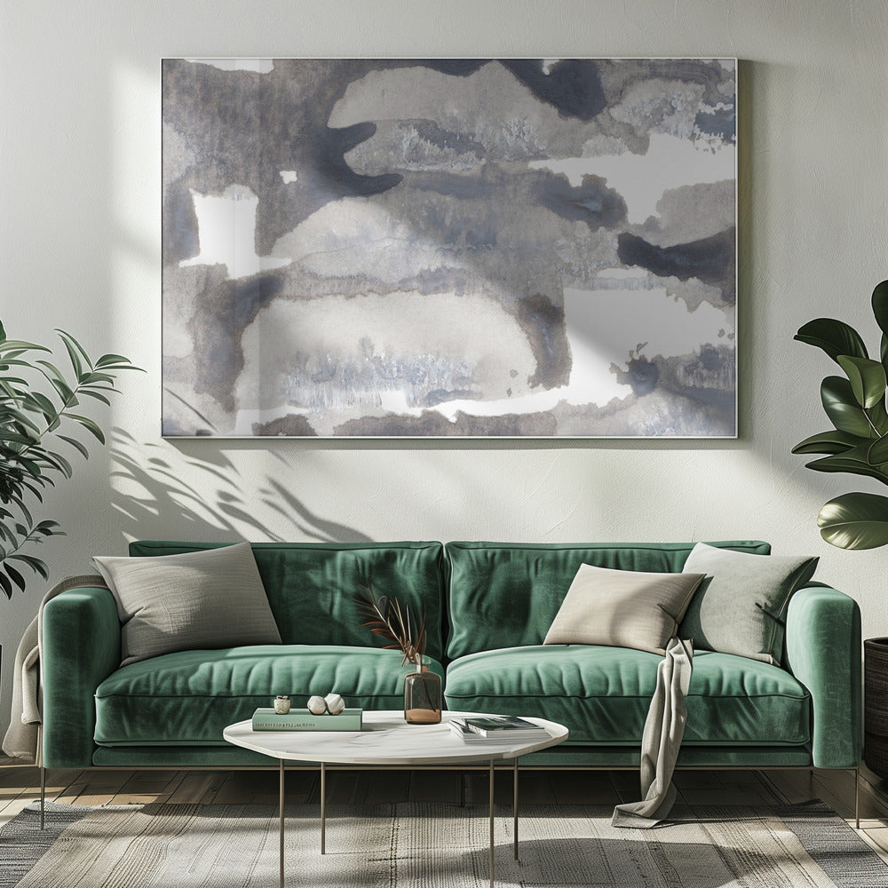 Blend Of Gray And White Tones | Canvas