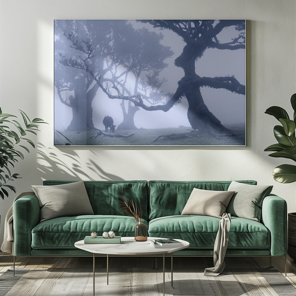 Blauer Ent | Leinwand
