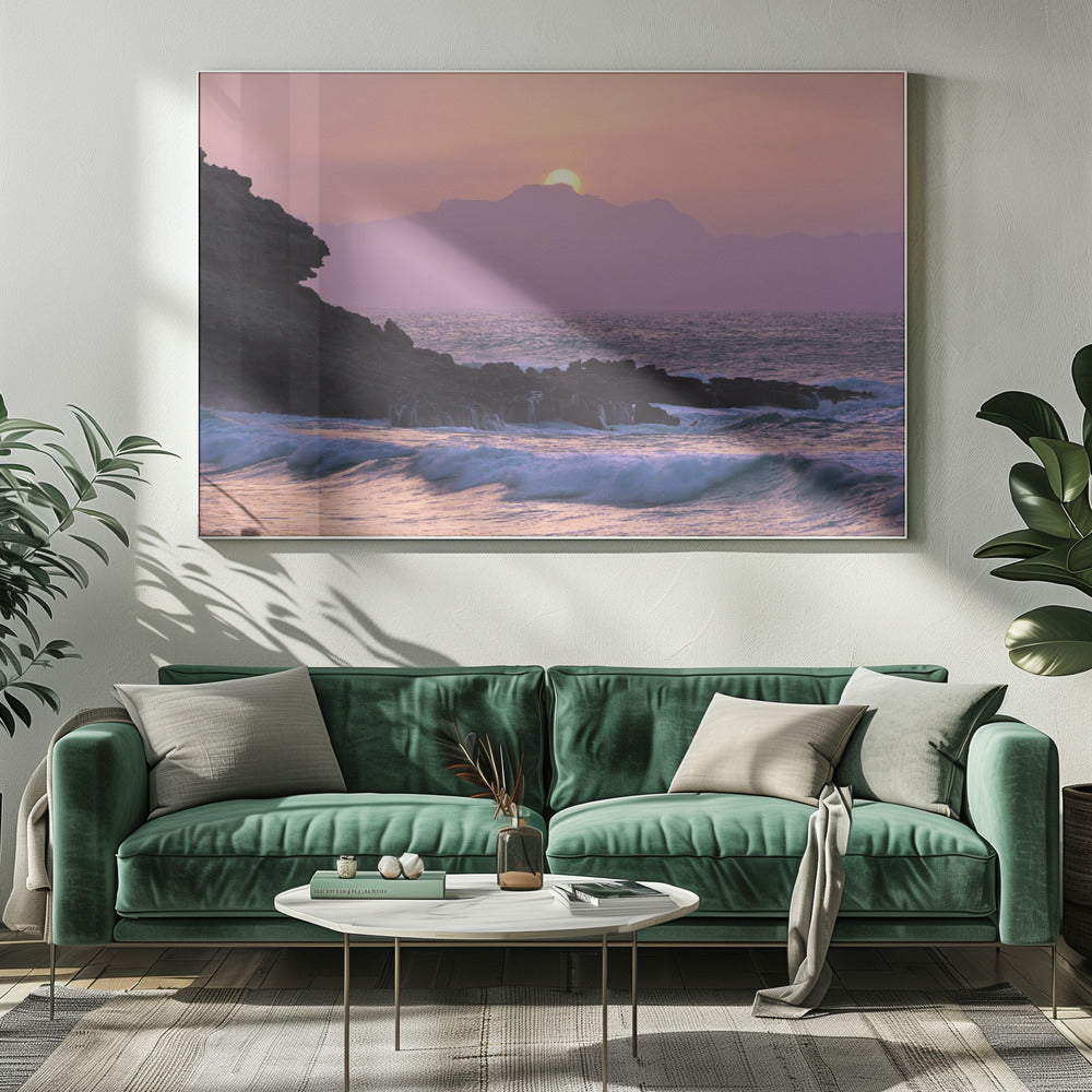 Lila Morgen | Leinwand