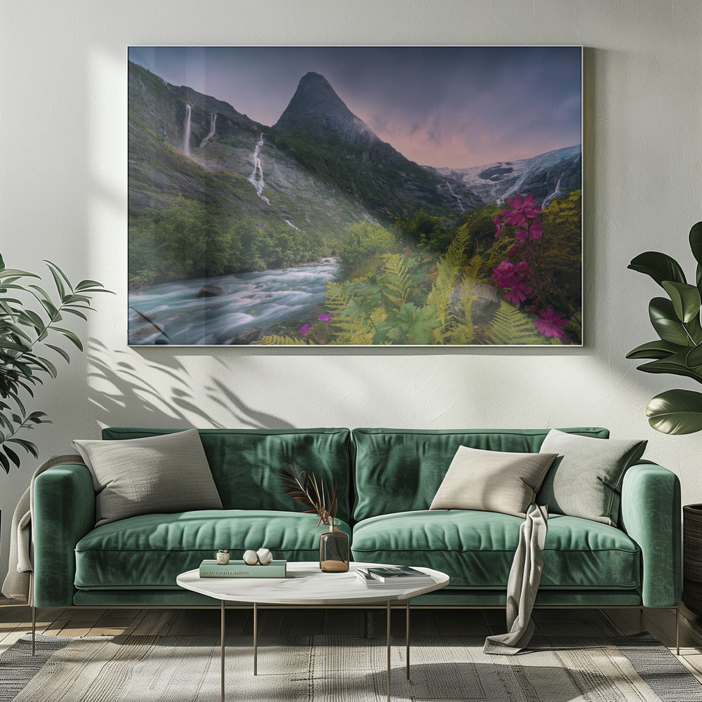 Paradies Norwegen | Leinwand