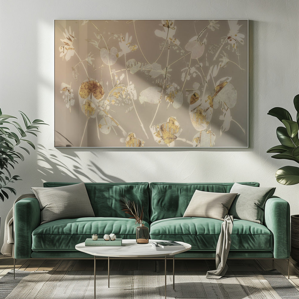 Fröhliche Blumen | Leinwand