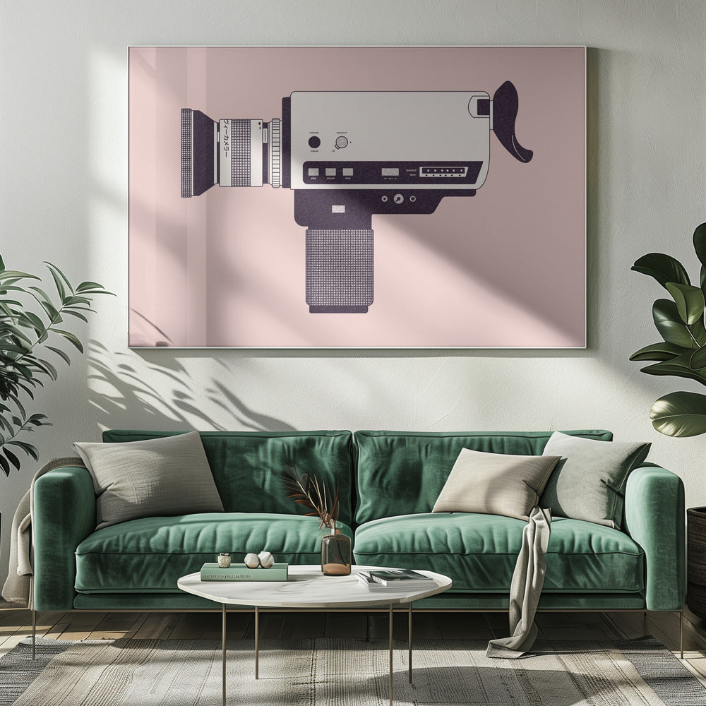 Super 8 Kamera | Leinwand