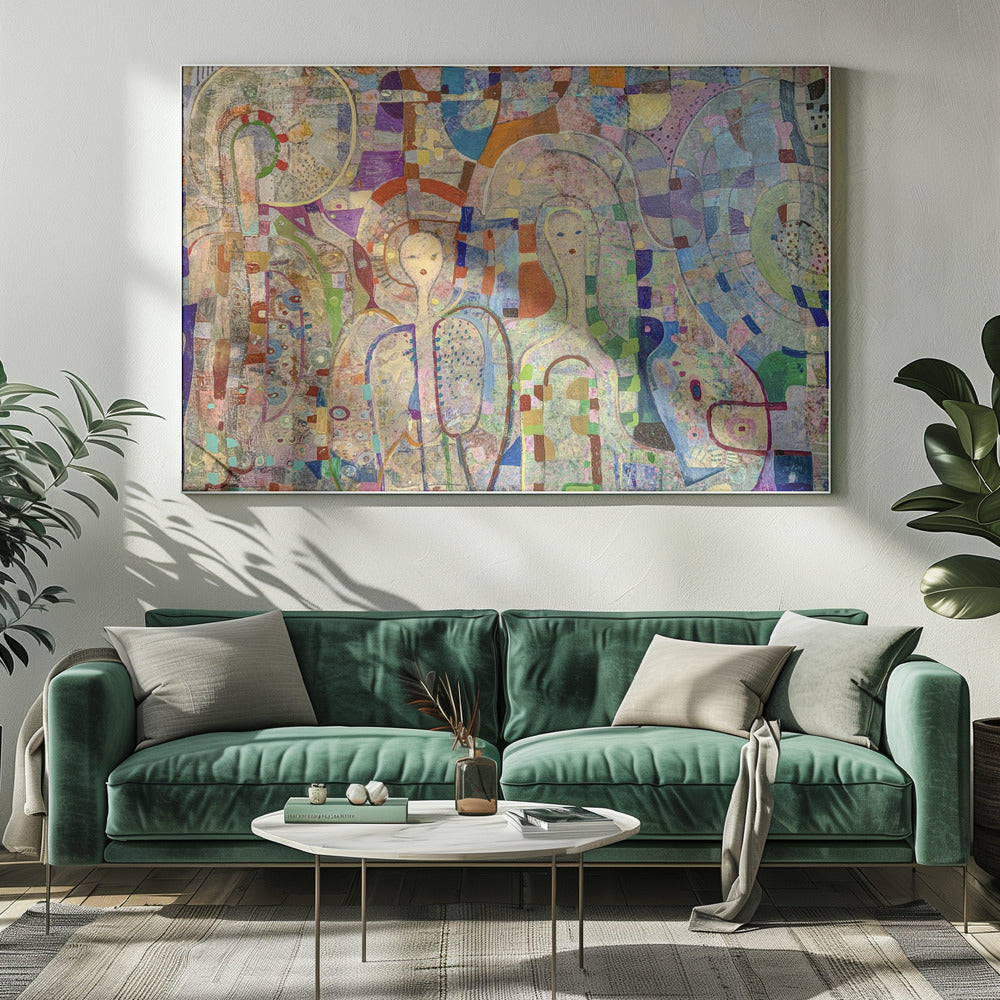 Engel unter uns 24x30 2020 | Leinwand