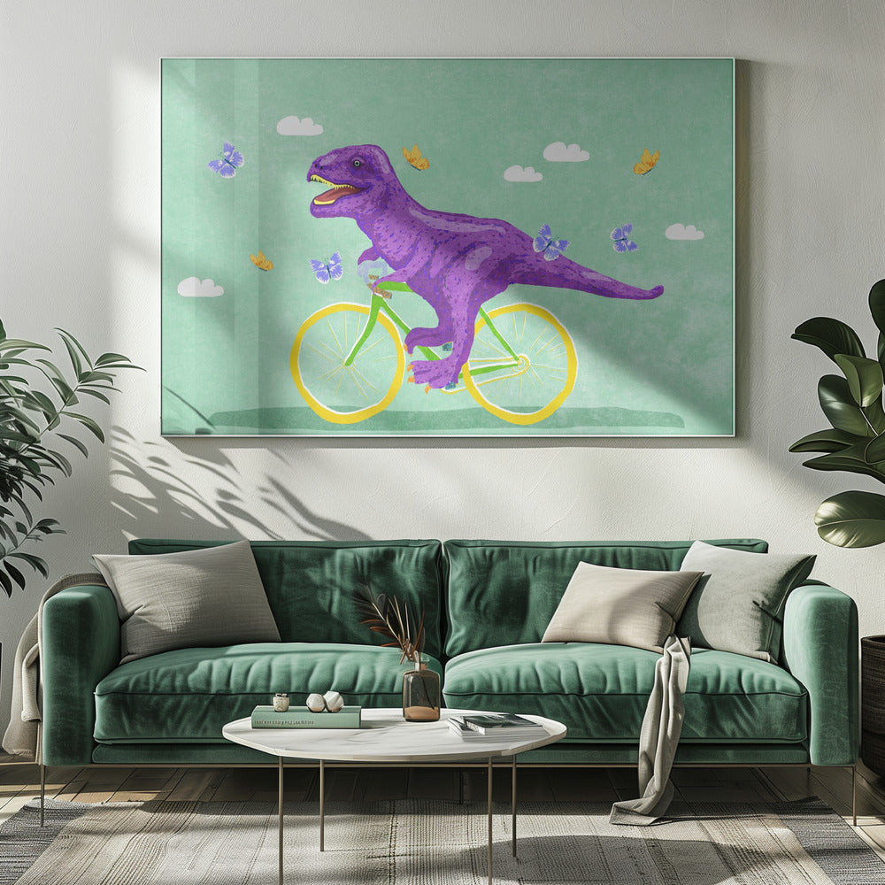 Dino Racer | Leinwand