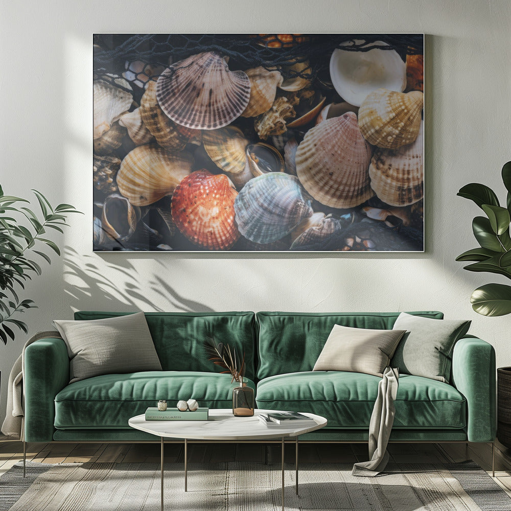 Muschelsymphonie | Leinwand