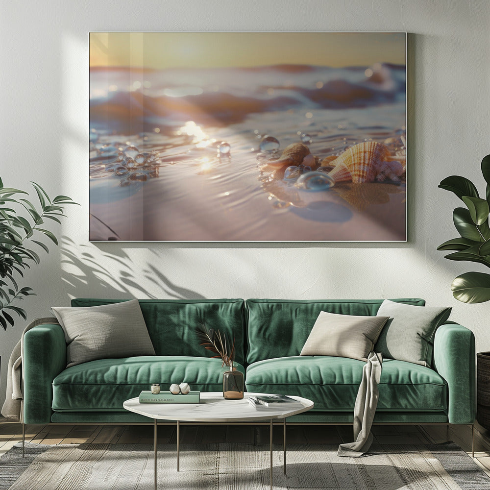 Gelassenheit am Meer | Leinwand