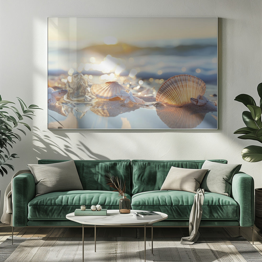 Schätze am Meer | Leinwand