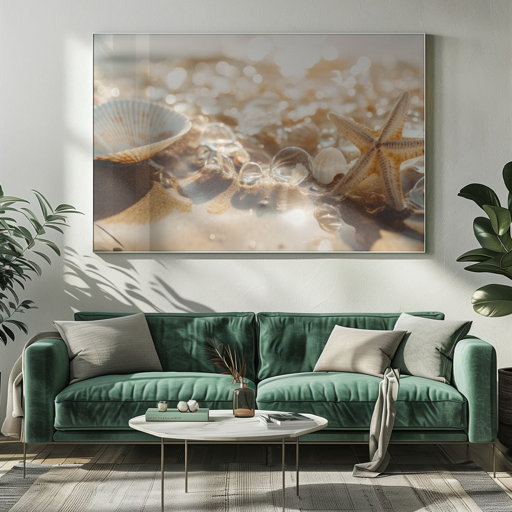 Sandy Treasures | Leinwand