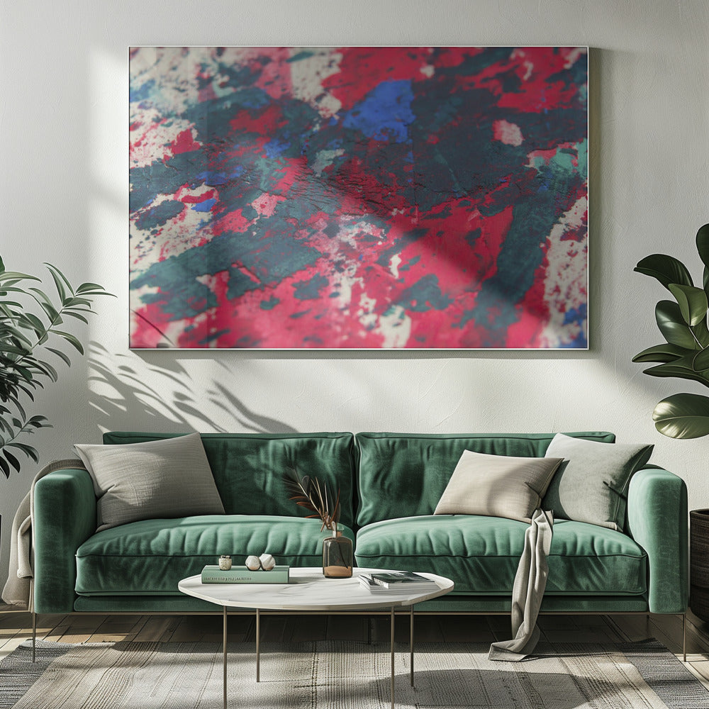 colored paints | Canvas
