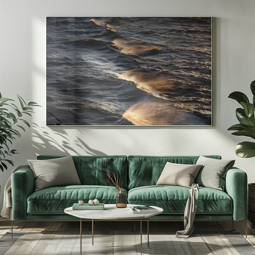 Sunkissed Waves | Canvas