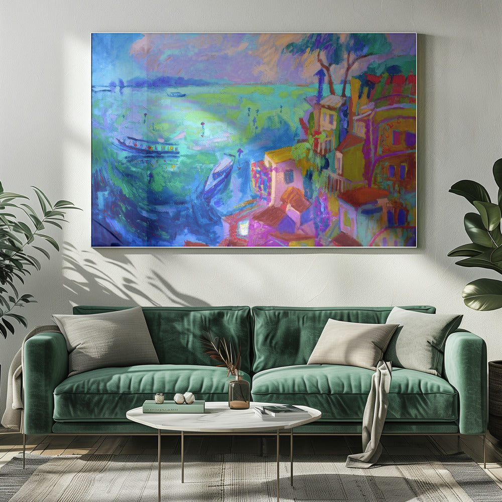 Naturinspirierte Landschaft | Leinwand